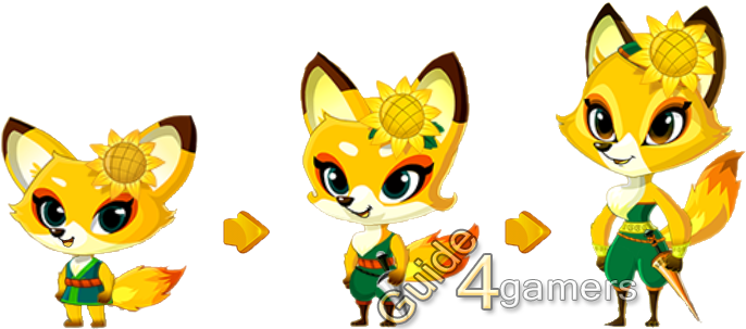 Kung Fu Pets Sunflower Fox - Cartoon (710x320)