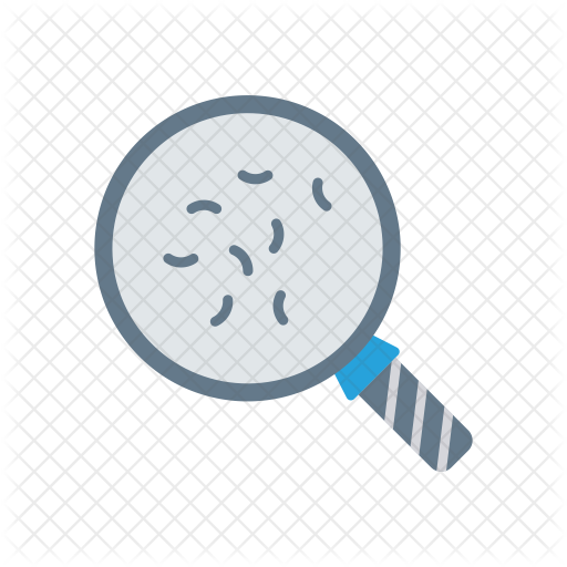 Bacteria Icon - Illustration (512x512)