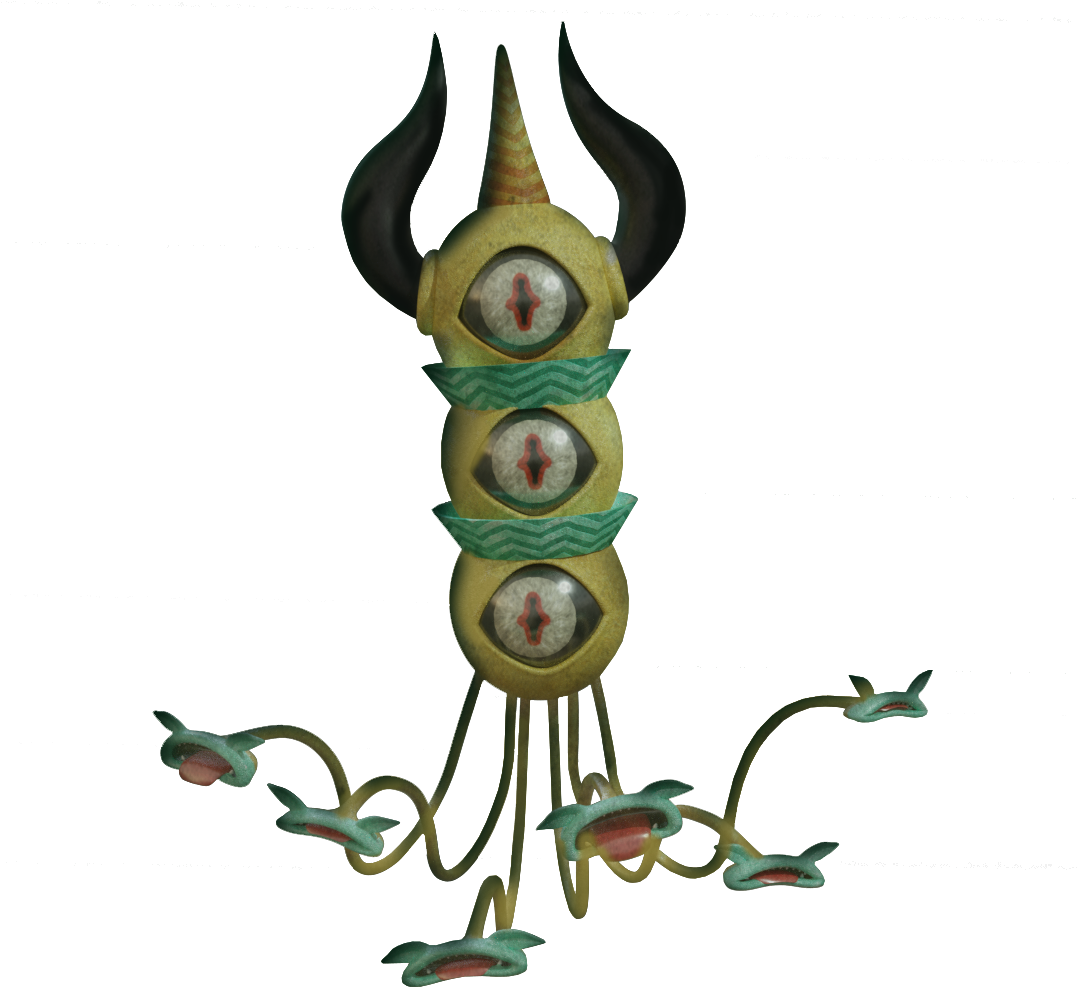 You Can't See The Bacteria Monster, But It Lives In - Figurine (1080x1080)