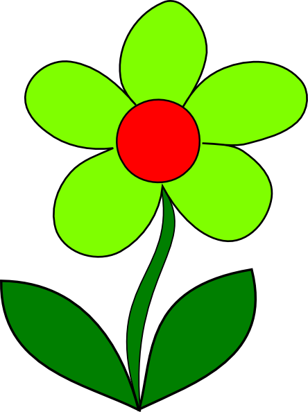 This Free Clip Arts Design Of Blue Flower - Pokok Bunga Clipart (444x594)