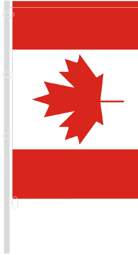 Vertical Flag With Tunnel - Vintage Postcards From Canada (306x591)