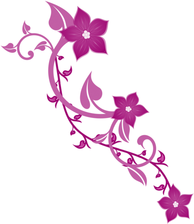Flower Swirl Clipart 27b2b Swirls252812529 - Purple Bswirl Png (1024x768)