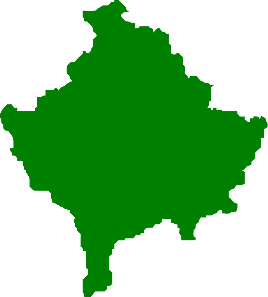 File - Kosovo Stub - Svg - Kosovo Map Vector (925x1024)