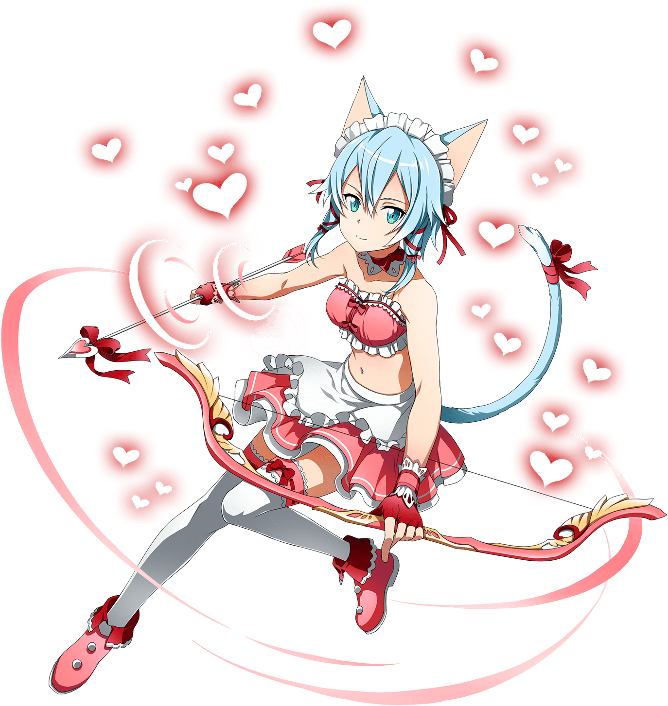 Happy Valentines Day - Sword Art Online Memory Defrag Sinon (1500x1500)