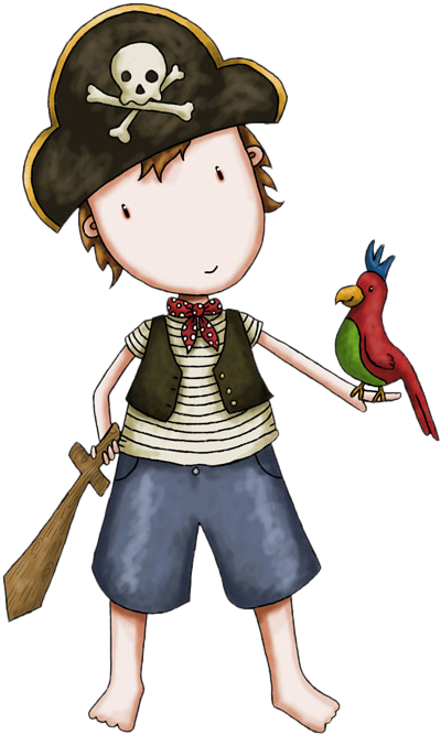Pirate Clipart Pirate Boy - Clip Art (516x700)