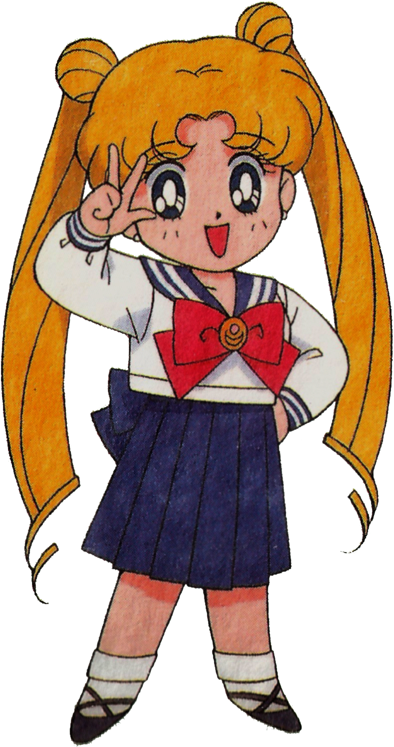 Sailor Moon Render By Bloomsama Sailor Moon Render - Portable Network Graphics (834x1538)