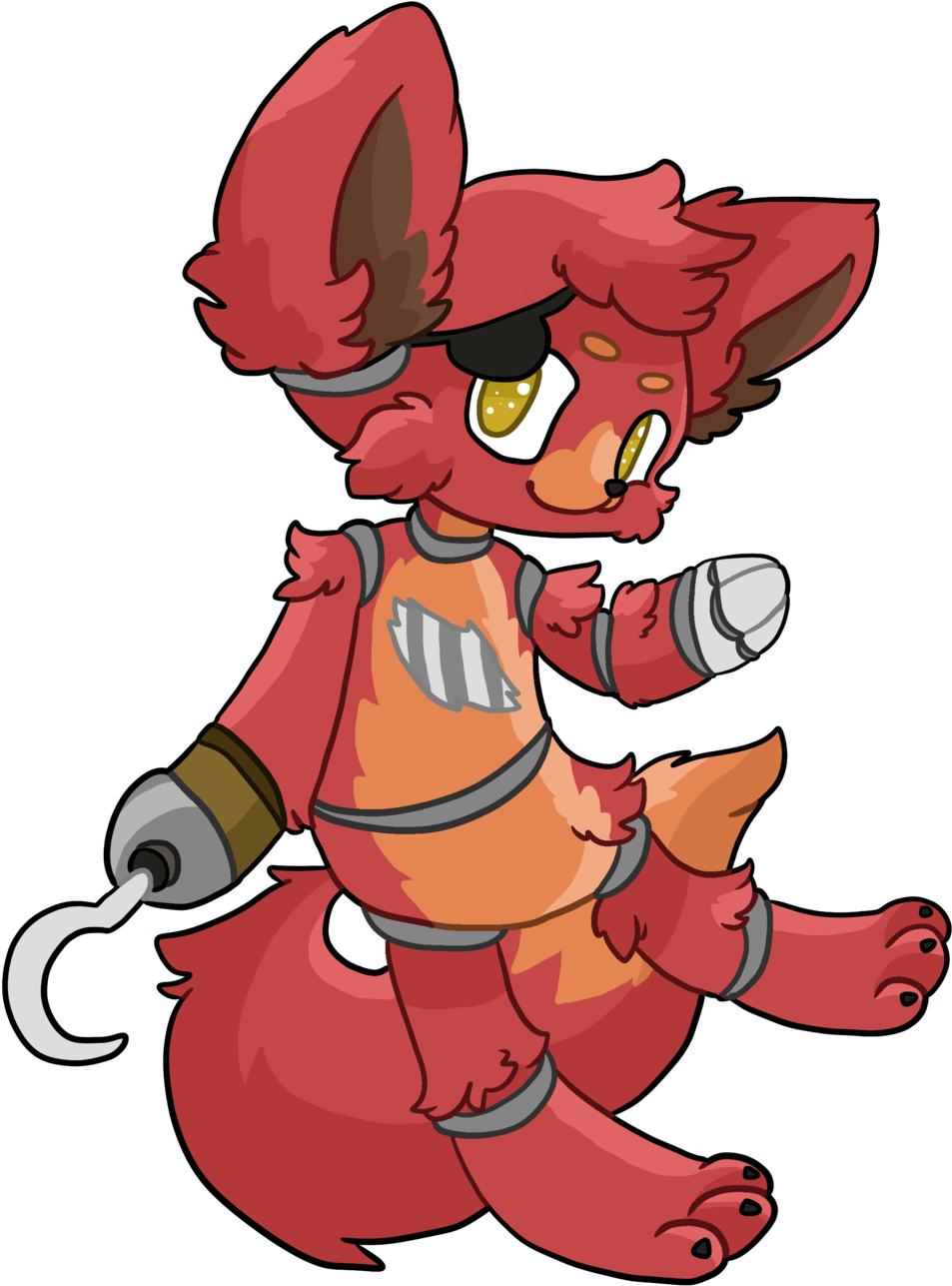 1000 Images About Foxy On Pinterest Fnaf, The Pirate - Cute Foxy (1024x1335)