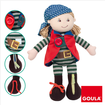 Goula - Pirate Girl - Goula D52010 Dressing Skills Pirate Girl (630x335)