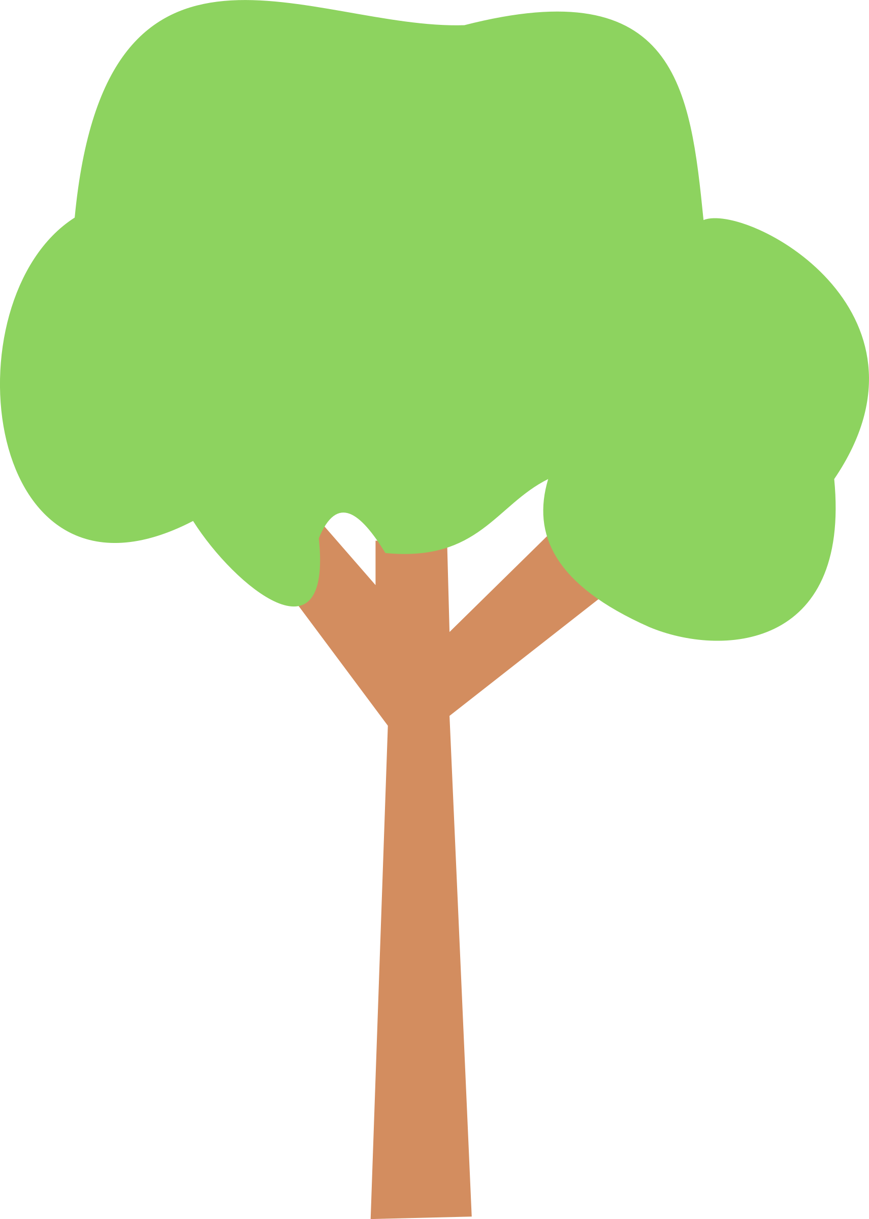 Clipart Trees - Tree Png Vector (1711x2400)