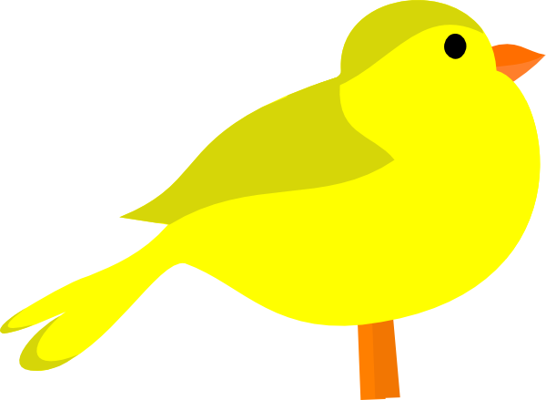 Canary Clipart Yellow Bird - Clip Art (2258x1654)