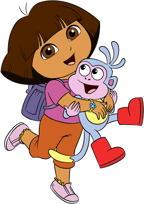 About - Dora The Explorer Clip Art (497x698)