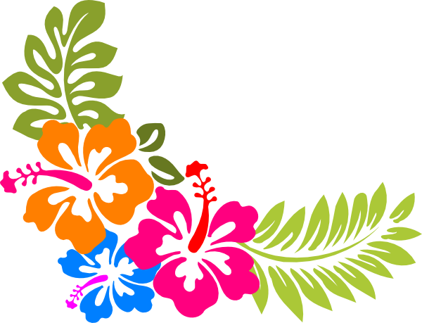 How To Set Use Hibiscus Bold Colors Svg Vector - Hawaiian Png (600x459)