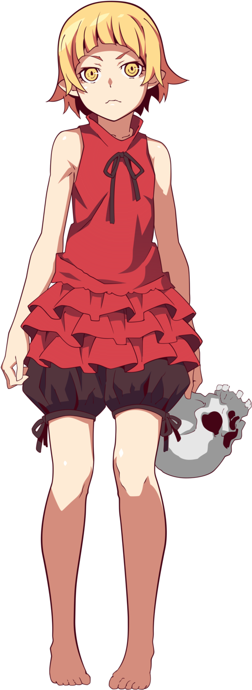 Lugares Para - Kizumonogatari Shinobu (551x1447)