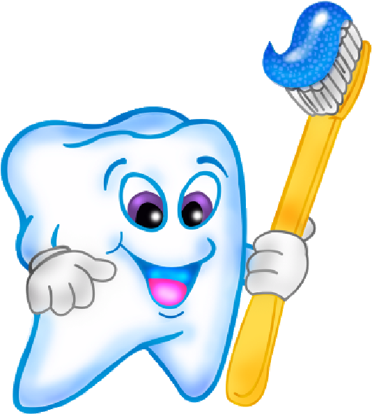 Tooth Funny Teeth Cartoon Picture Images Clip Art Clipartbold - Brush Teeth Clip Art (600x600)