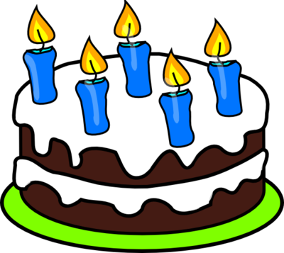View Answer Discuss - Birthday Cake Clip Art (400x357)