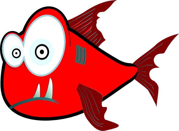 Inspiring Idea Piranha Clipart Red Crazy Very Large - Piranha Clipart (600x440)