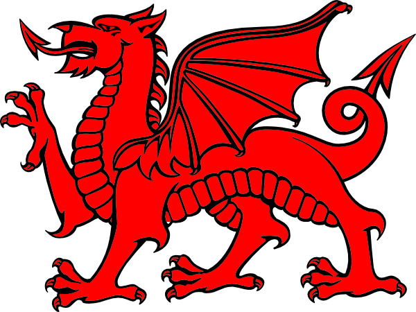 Red Dragon Clip Art At Vector Clip Art - Derby Middle School Logo (600x450)