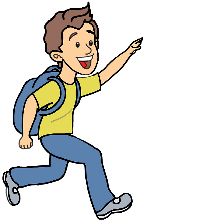 Running Cartoon Pictures 17, - Catch The Bus Cartoon (1280x1024)