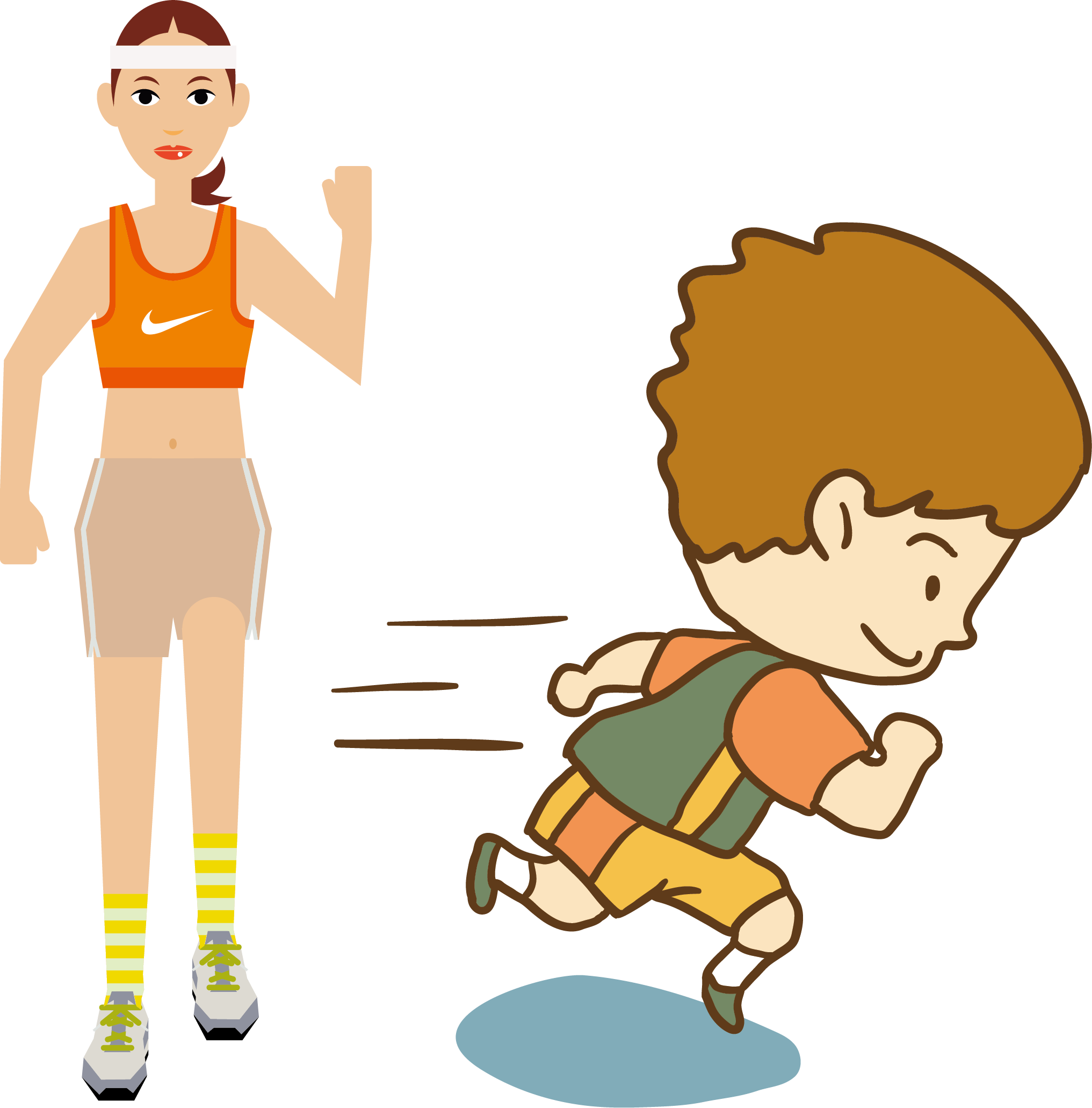 Monkey Year Youth Activities - Adolescentes Corriendo Png (2033x2062)