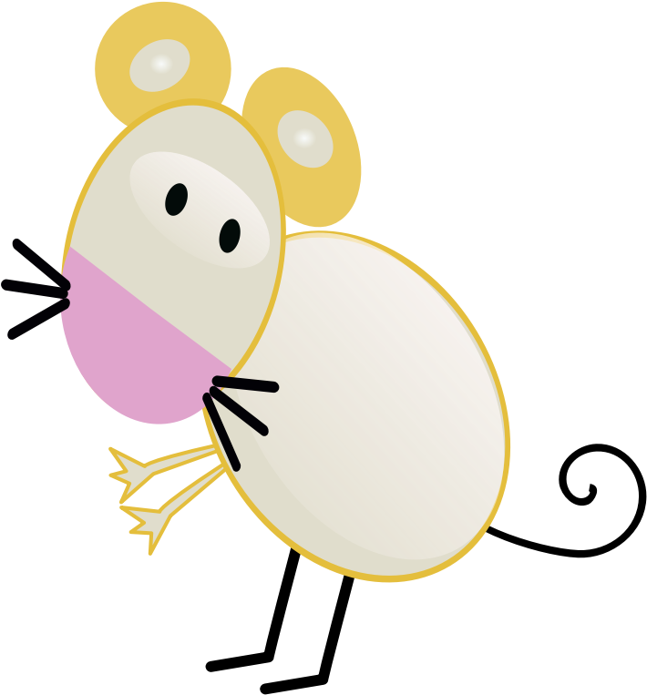 Custom Cartoon Mouse Shower Curtain (800x800)