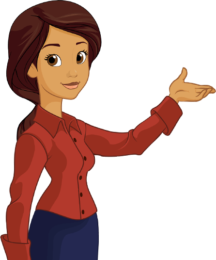 Woman Standing Clipart - Woman Standing Clipart (446x536)