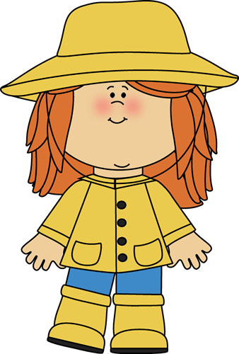 Girl In A Raincoat - Rain Came Down By David Shannon Activities (338x500)