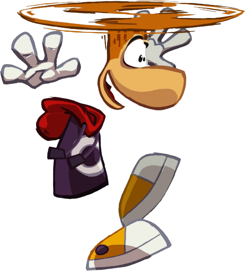 Of His Own Short Lived Animated Series In The Late - Rayman Origins Rayman (870x950)