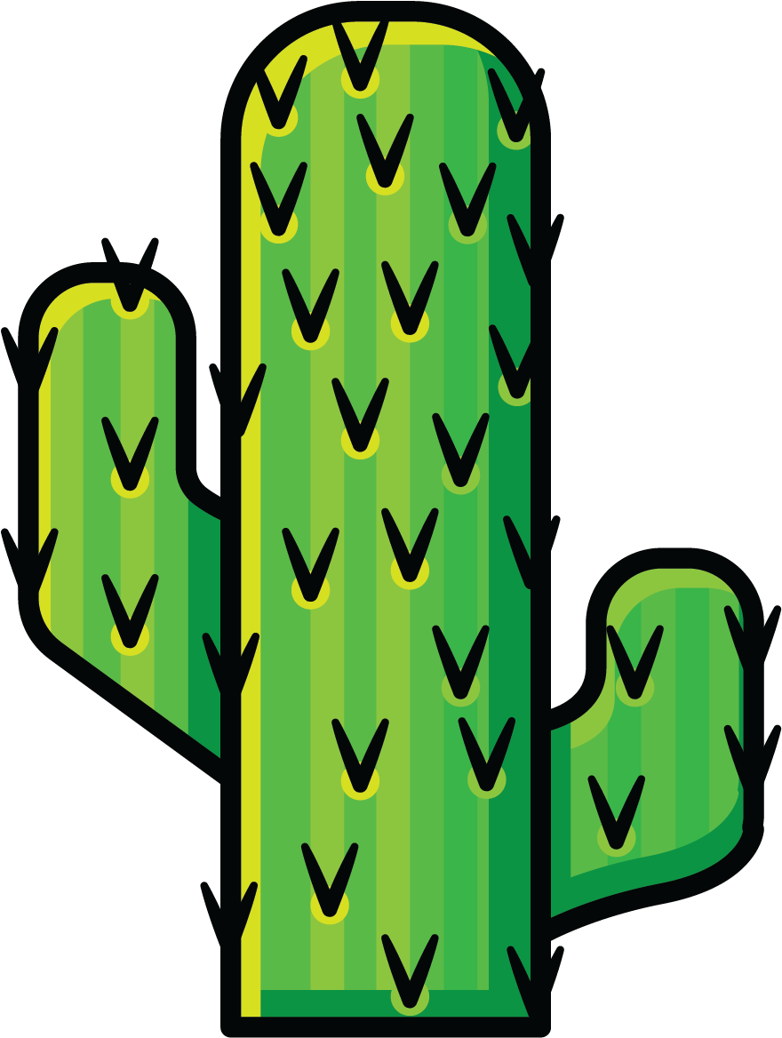 Cactus Clipart Emoji - Illustration (1350x1350)