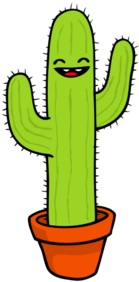 Cowboy Cactus Character With Gun & Hat Stock Vector - Prickly Pear (674x518)