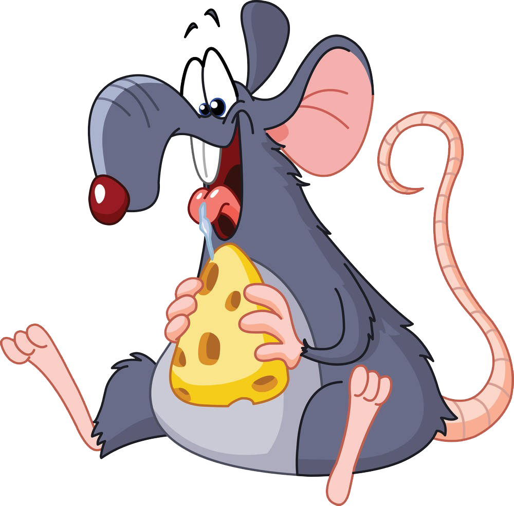 Rat Mouse Eating Clip Art - Rat Mouse Eating Clip Art (1000x985)