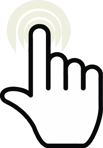 Hand Link Icon Png (352x504)