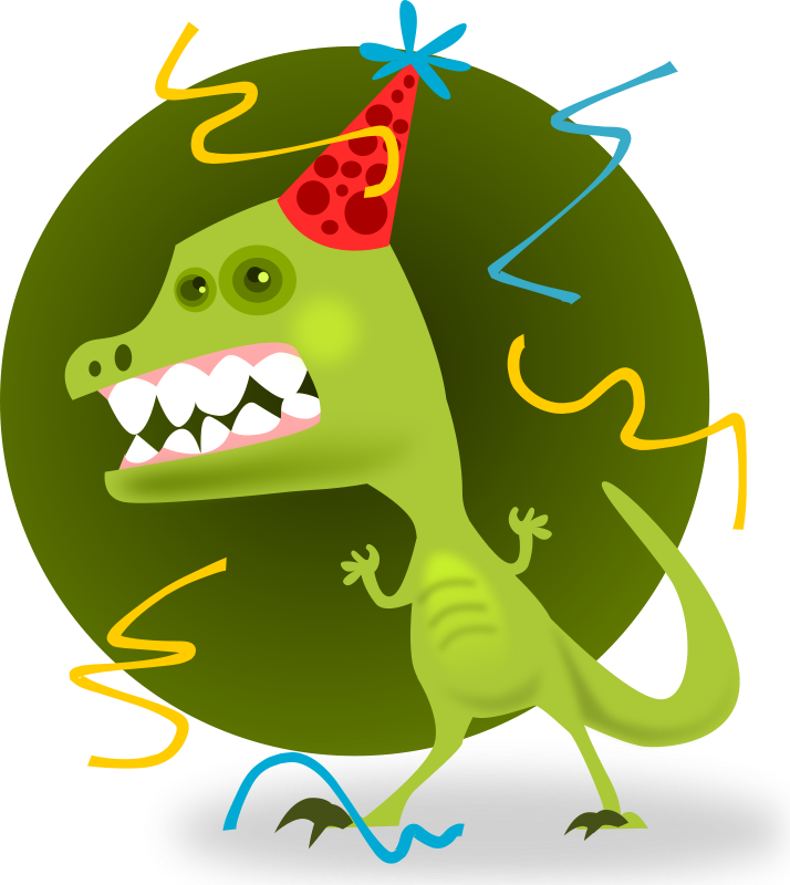 Party Animal - Party Clipart (714x800)
