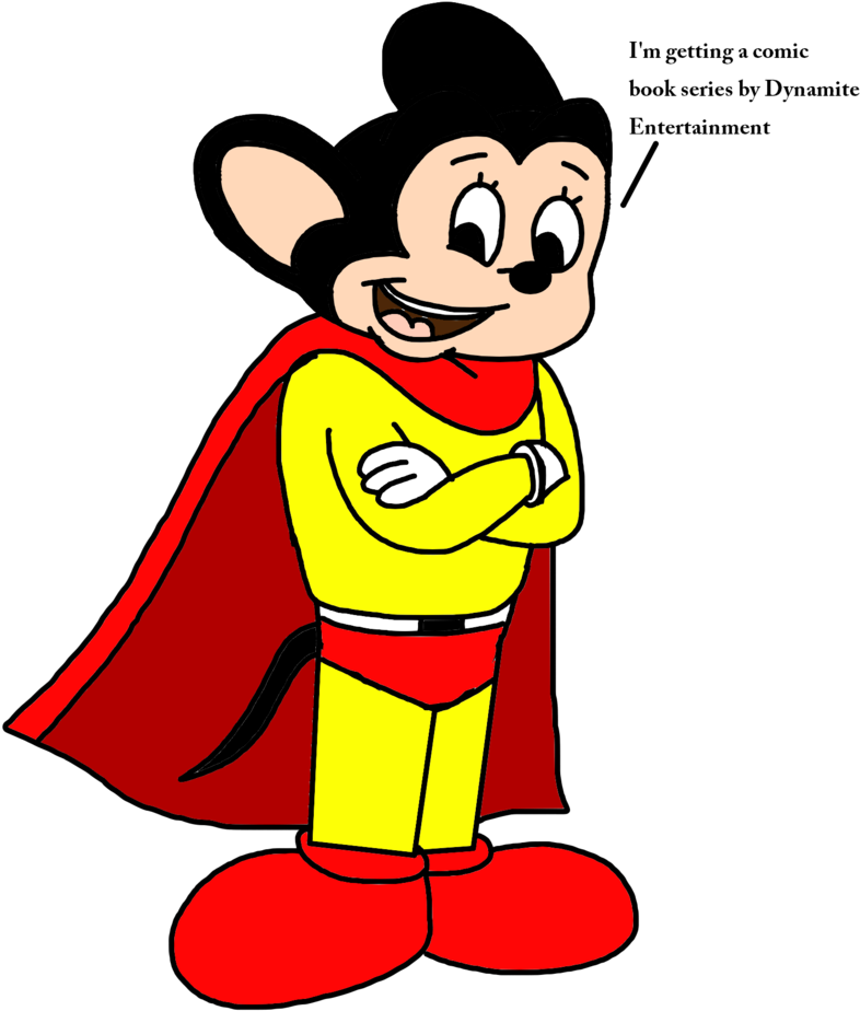 Marcospower1996 8 1 Mighty Mouse Will Get A New Comic - Mighty Mouse (1024x1024)