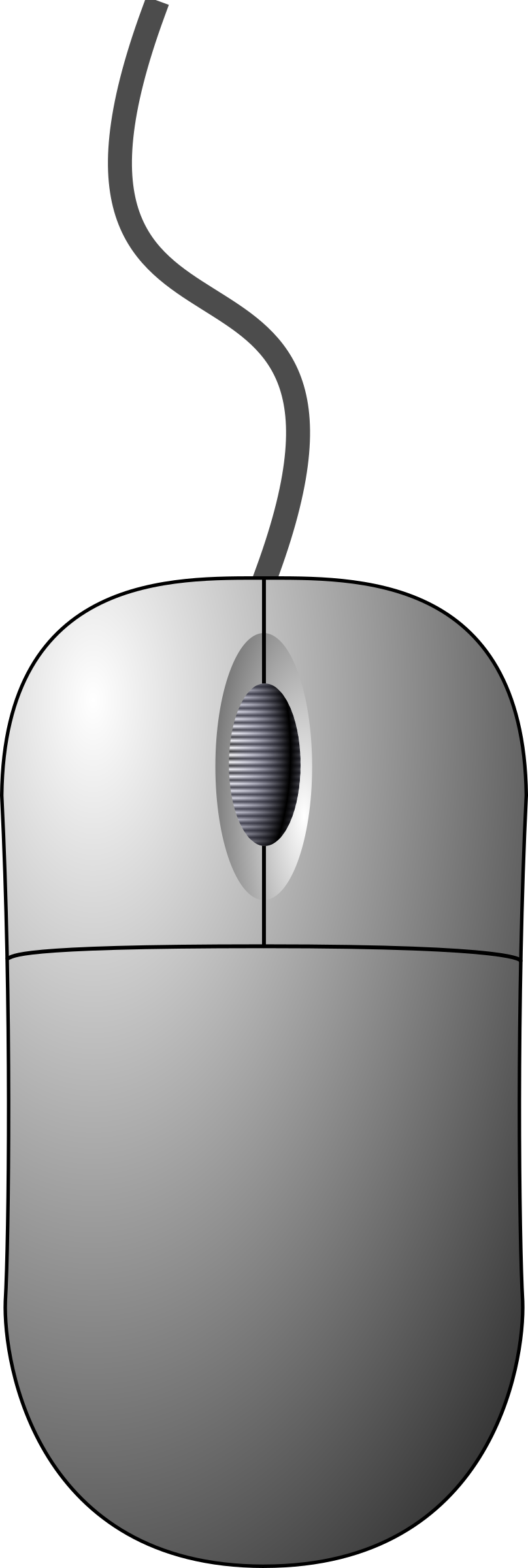 Big Image - Computer Mouse Clip Art (808x2400)