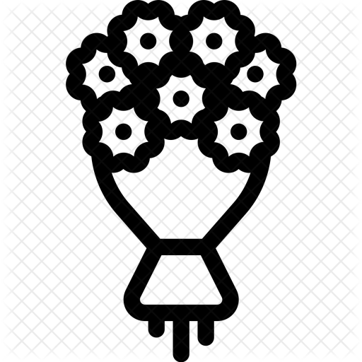Wedding Icon - Flower Bouquet Icon (512x512)