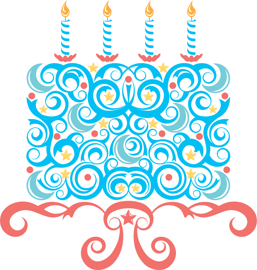 Free Birthday Graphics Clipart - Facebook Birthday Thank You Message (856x901)