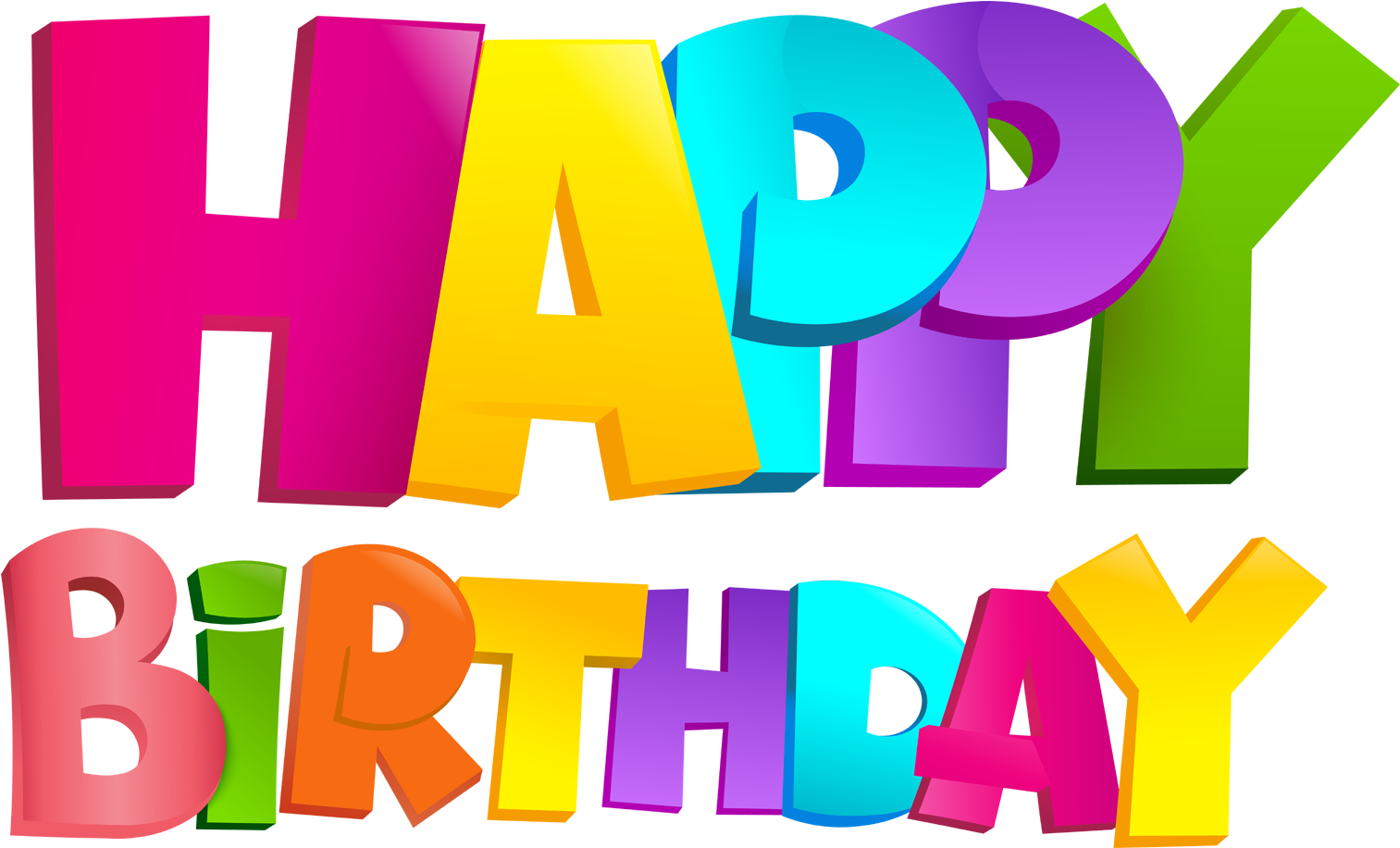 Birthday Wishes Background - Transparent Png Happy Birthday Png (1560x940)