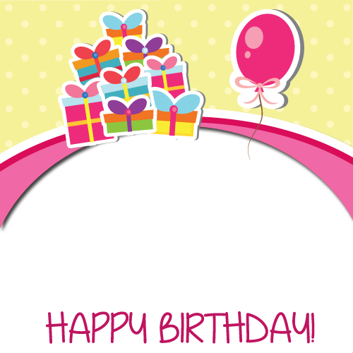 Birthday Frames - Birthday Frame (500x500)