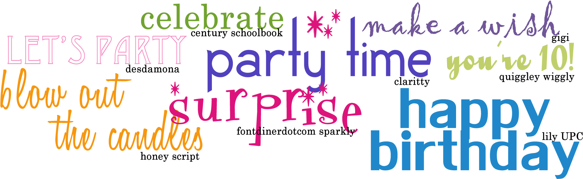 Scrapbooking Themes Quickstart - Happy Birthday Black And White (1976x576)