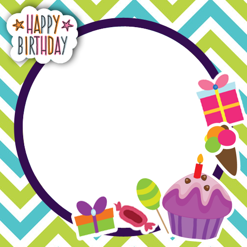 Birthday Frames - Happy Birthday Photo Frames With Name (500x500)