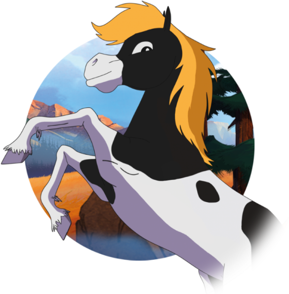 Yakaris Pferd Kleiner Donner - Le Lombard (600x600)