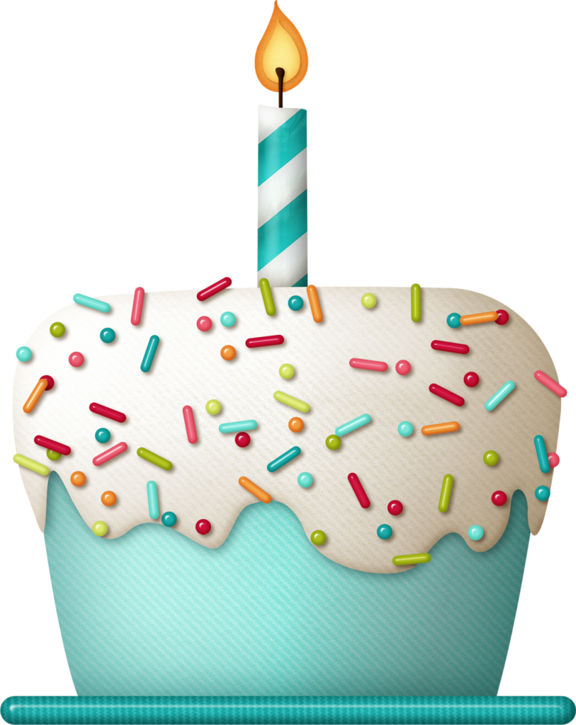 Cute Cliparts ❤ Ch - Birthday Cake Clip Art (813x1024)