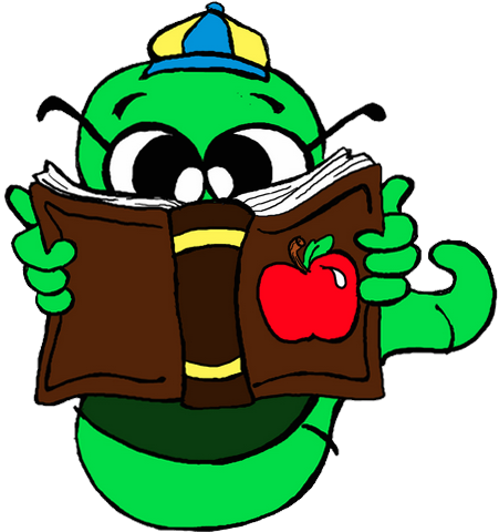 Booksworm - Bookworm Png - Full Size PNG Clipart Images Download