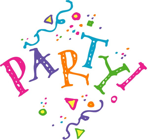 Celebration Clip Art For Party - Free Clip Art Party (600x569)