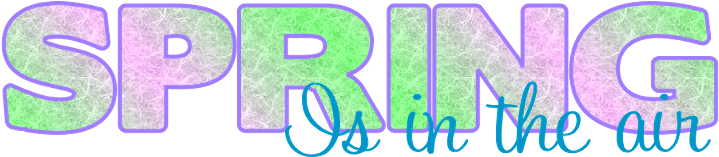 Spring Is In The Air Clipart - Clip Art Spring Sign Transparent (800x320)