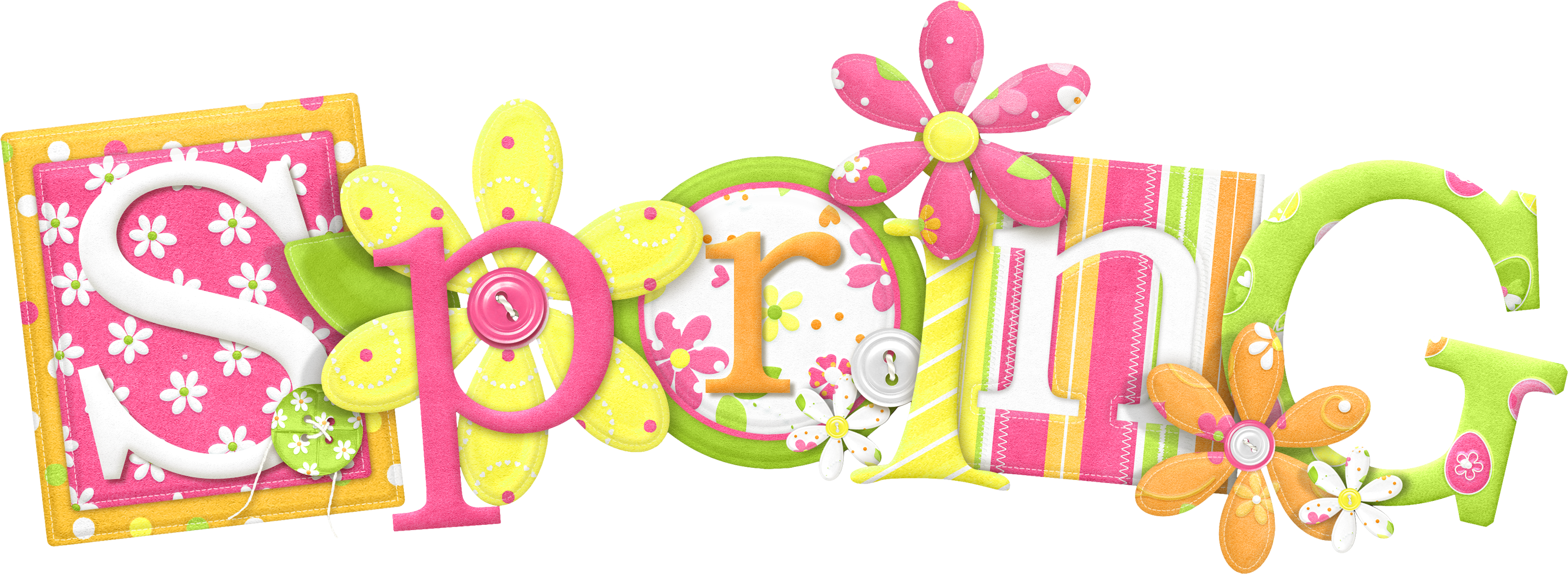 Season Clipart Welcome Spring - Spring Clipart No Background (3092x1189)