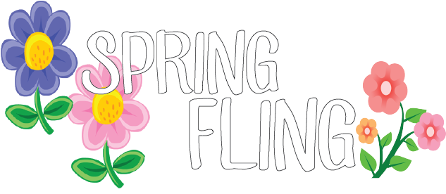 Welcome Spring Clip Art - Spring Fling Gymnastics Meet (632x283)