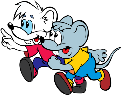 Explore Cute Clipart, Mice, And More Leopold 0003-1 - Кот Леопольд Схема Вышивки (500x401)