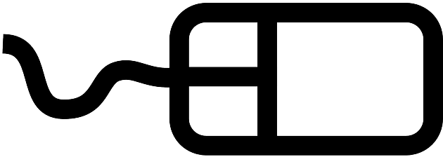 Computer, Mouse, Dove, Flying, Puzzle, Fly - Dispositivos De Salida Vector Png (640x320)