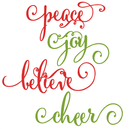 Free Word Christmas Cliparts, Download Free Clip Art, - Christmas Words Clipart (432x432)